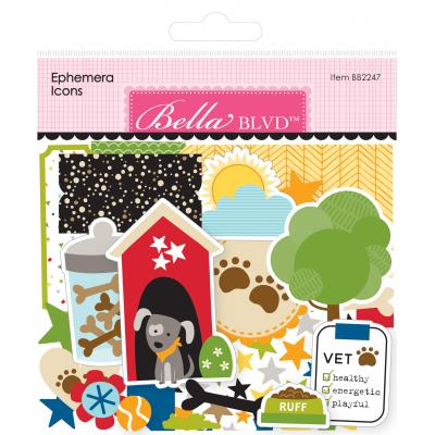 Bella BLVD Cooper Die Cuts - Ephemera Icons